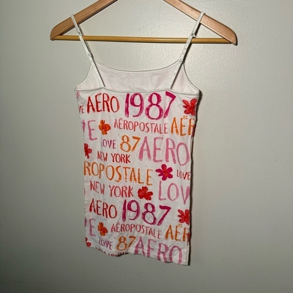 Aero Y2K tropical cami tank top S - Picture 4 of 4